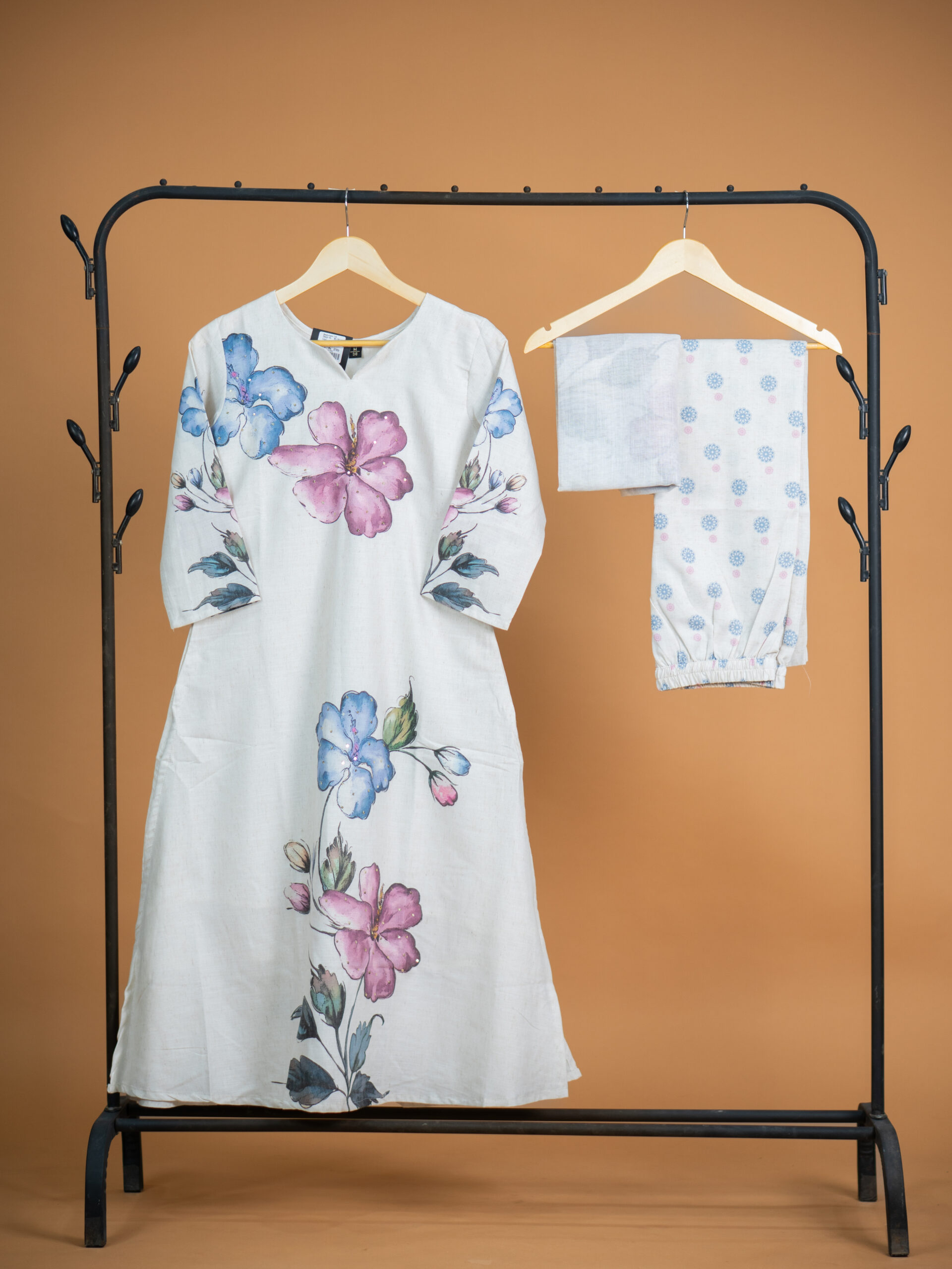 Pastel Petal Serenity Suit Set - Image 2