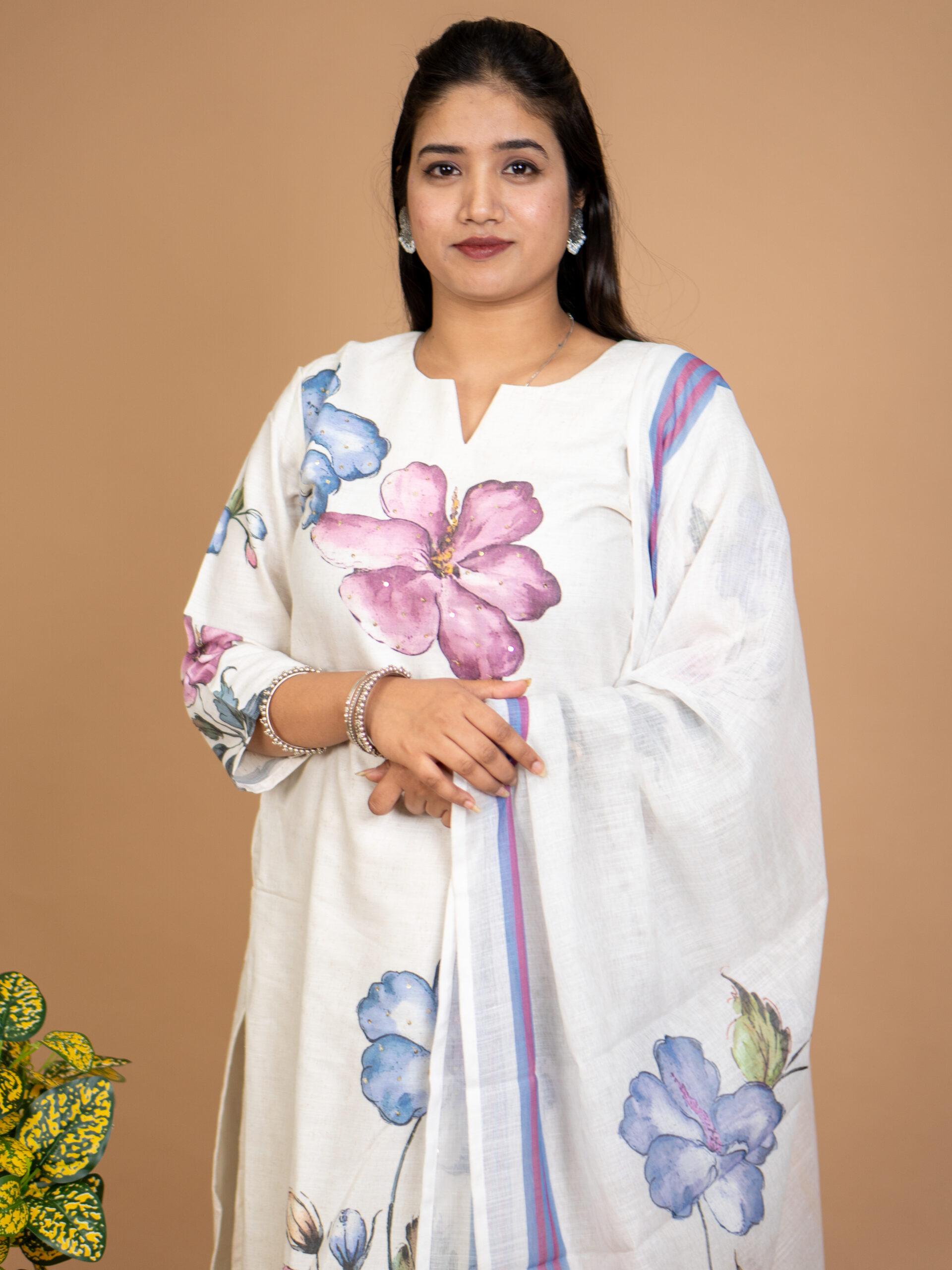 Pastel Petal Serenity Suit Set - Image 4